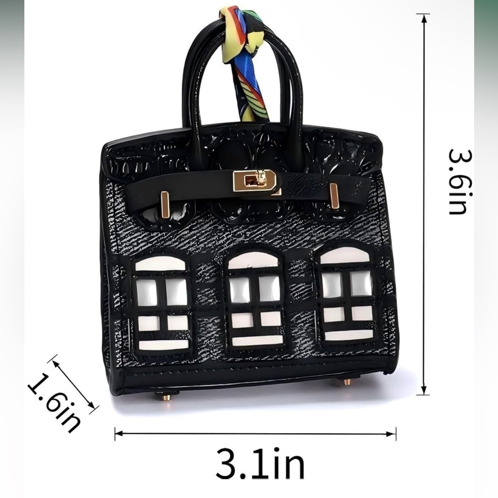 MINI BAG CHARM! Very cute and is functional! Pick your color! ❤️❤️❤️❤️ - Picture 6 of 6